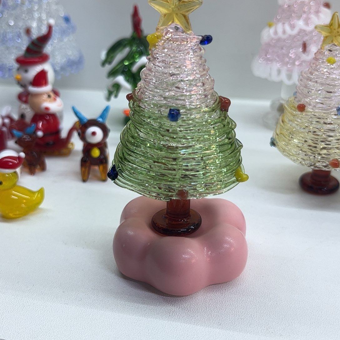 小***啾琉璃手工艺品旋转