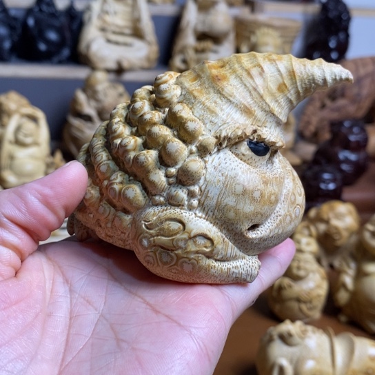 竹手工制作摆件手把老粉价