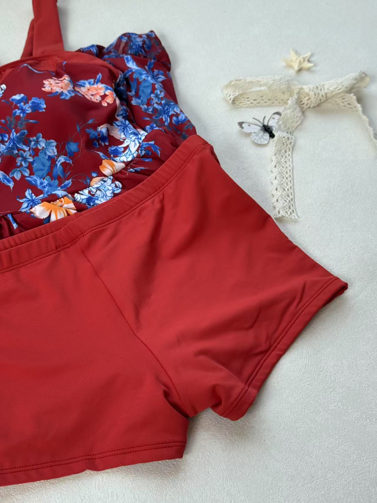 XT18656女士平角打底泳裤多种颜色适合微胖人群搭配上衣