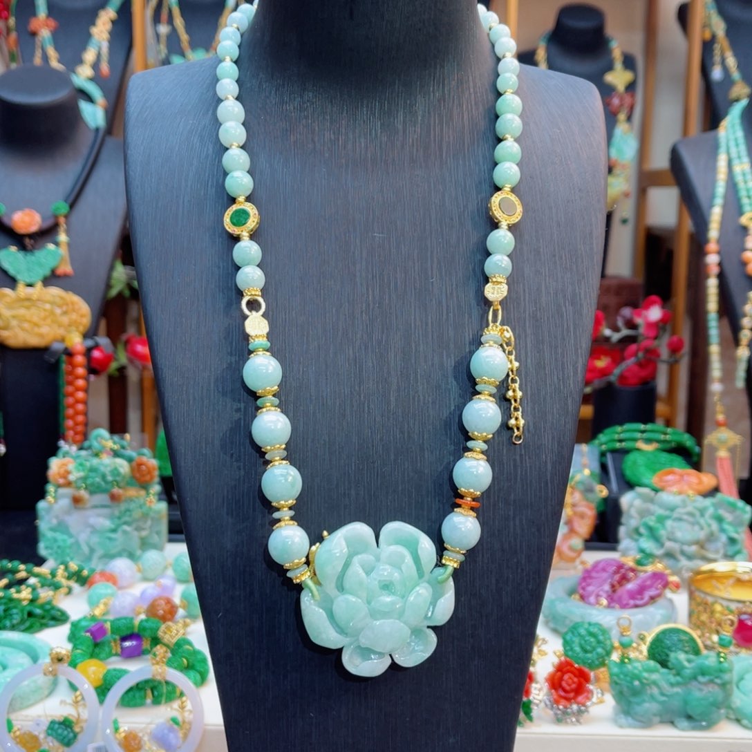 翡翠颈饰合金48小时鉴赏期