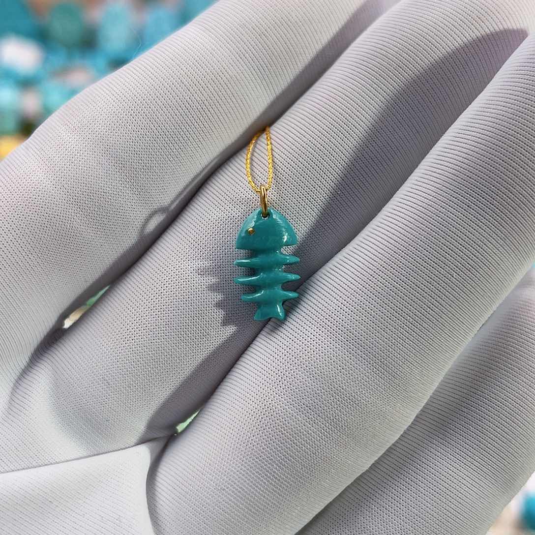 绿松石珠宝奇石未镶嵌