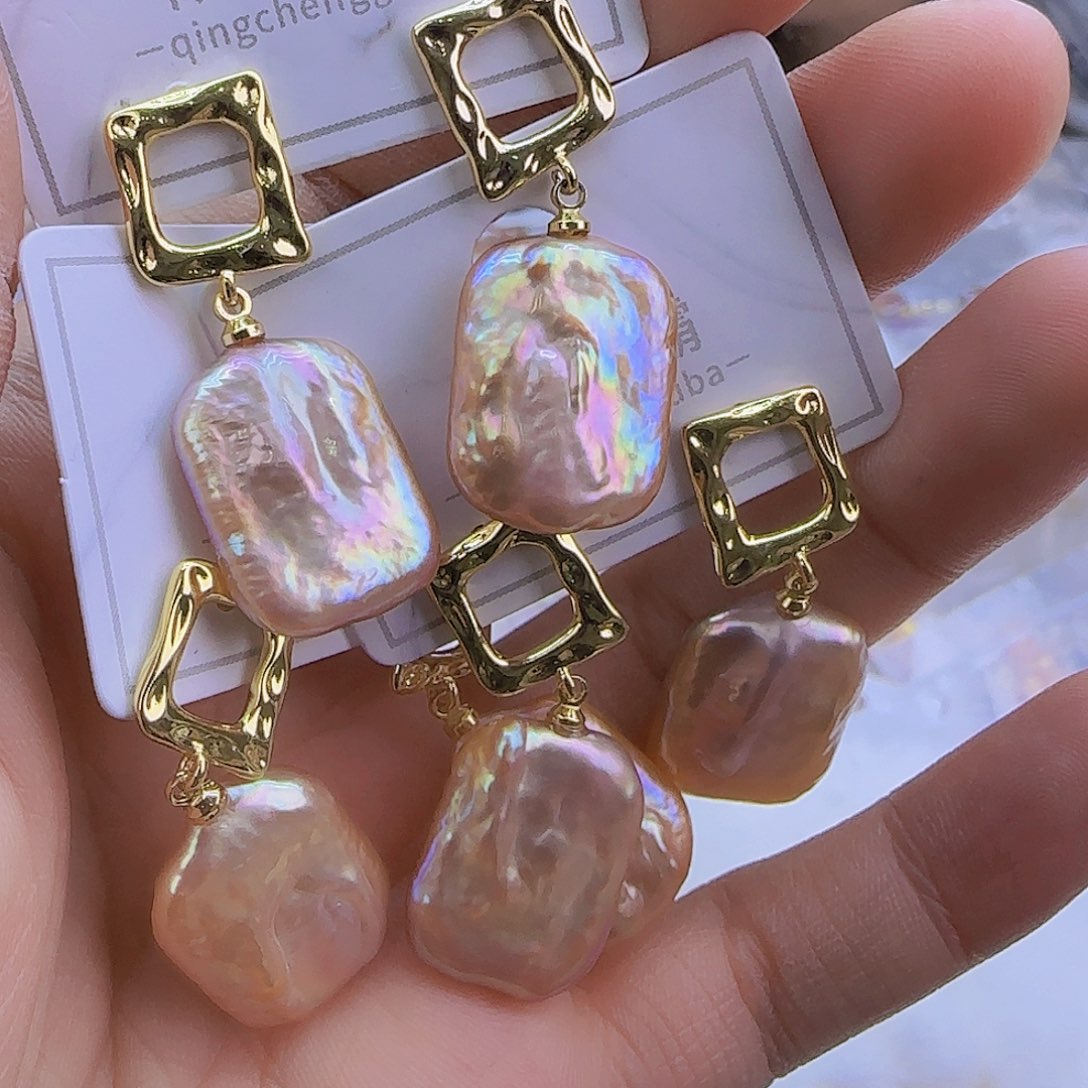 银S925镶嵌项链定制多样性发货发其一743淡水珍珠