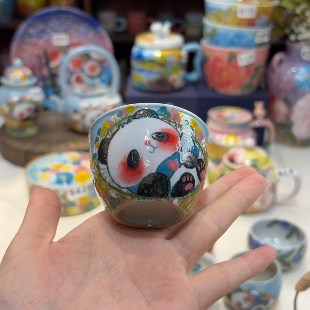 ❀****?景德镇手绘高温釉下彩陶瓷茶具