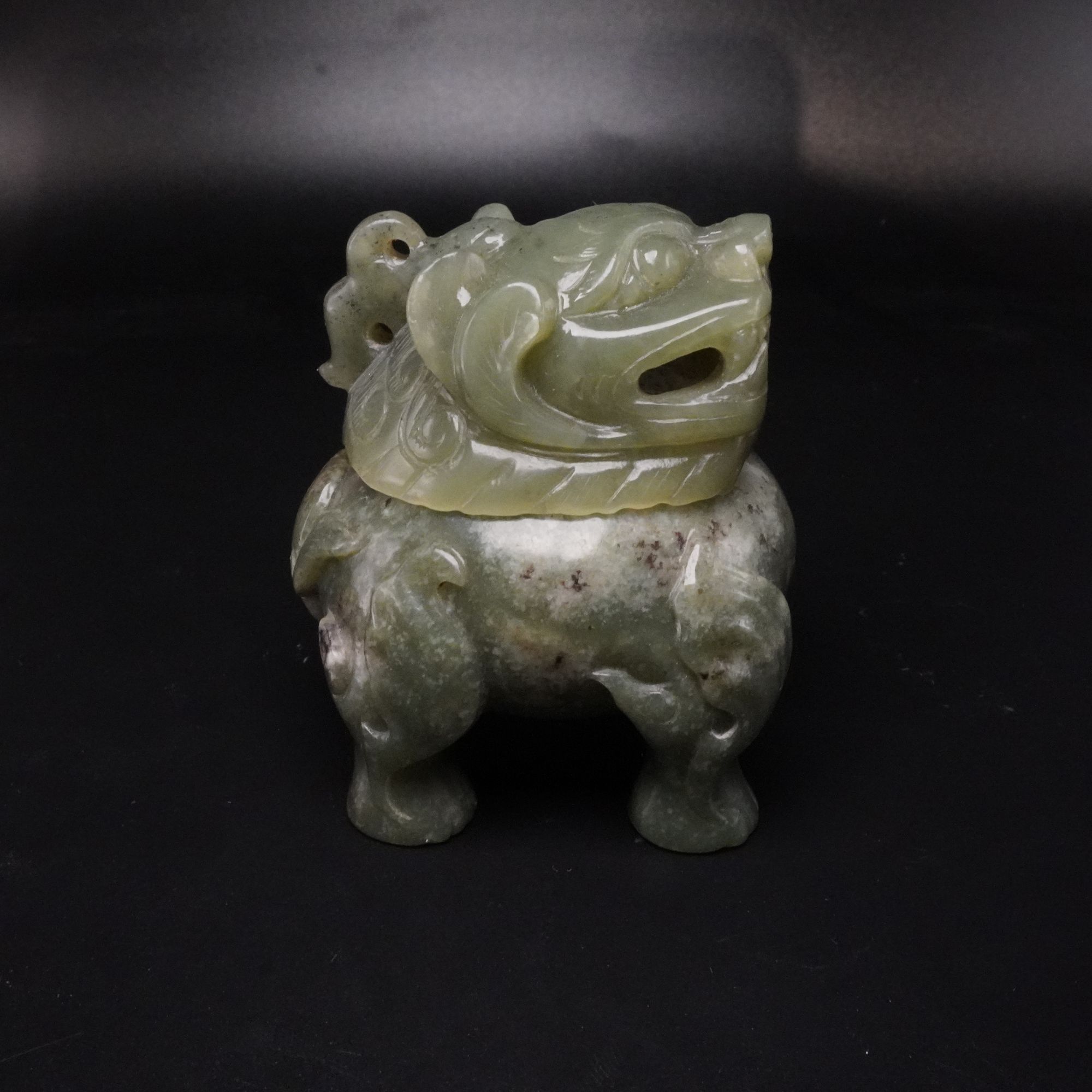 MM/创汇时期玉瑞兽摆件/535214