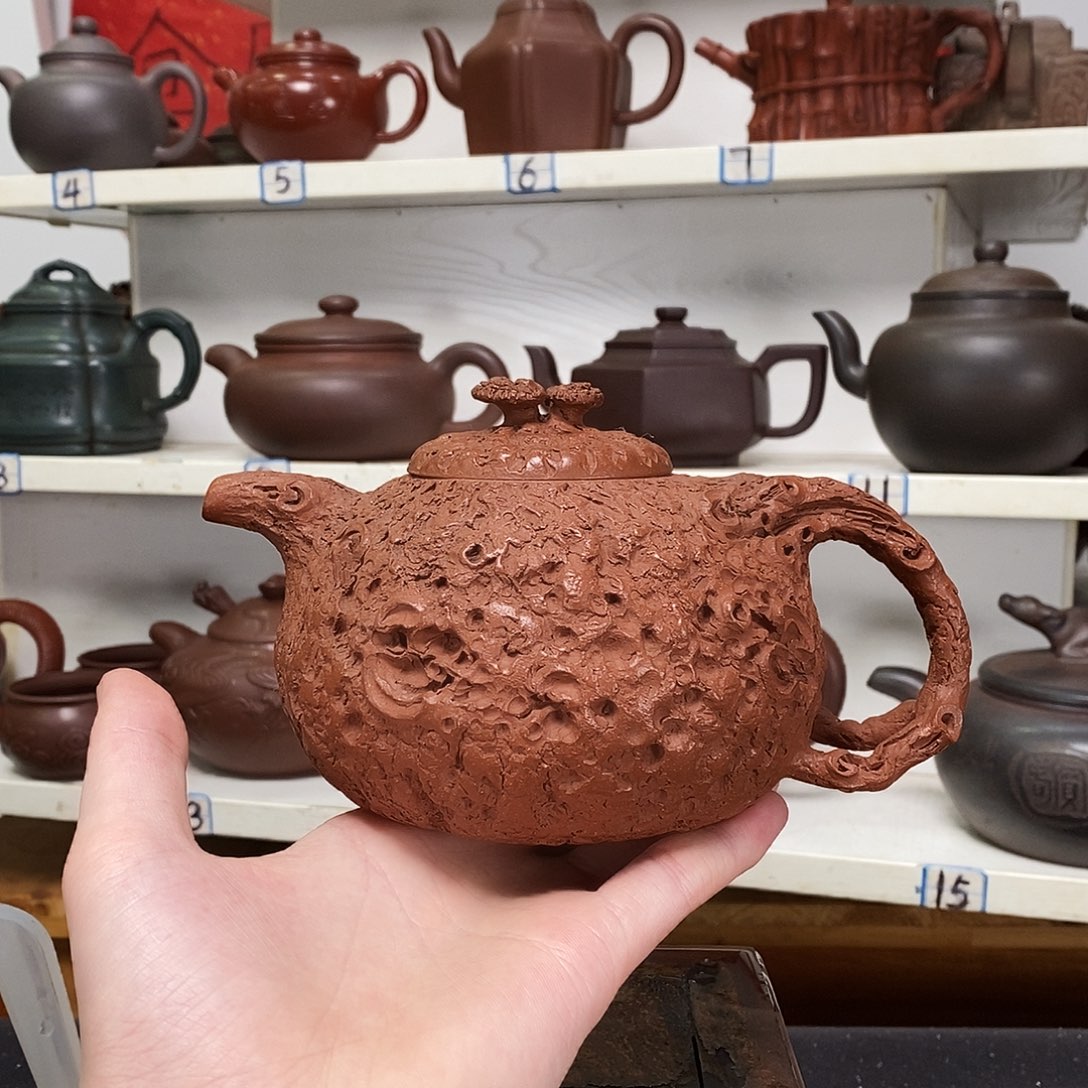 紫砂茶壶真**士全手工制作