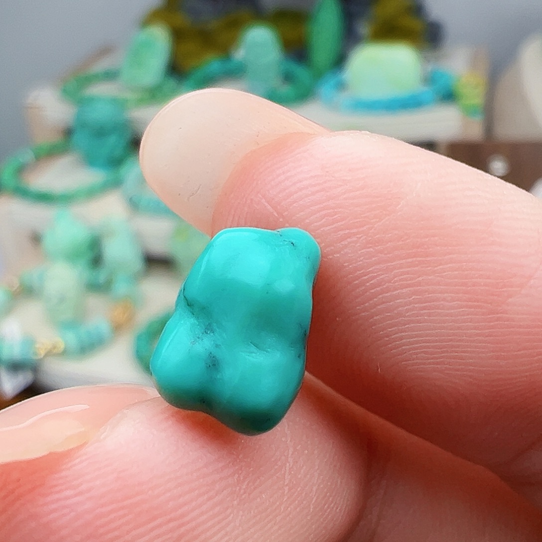 绿松石未镶嵌主播万珍