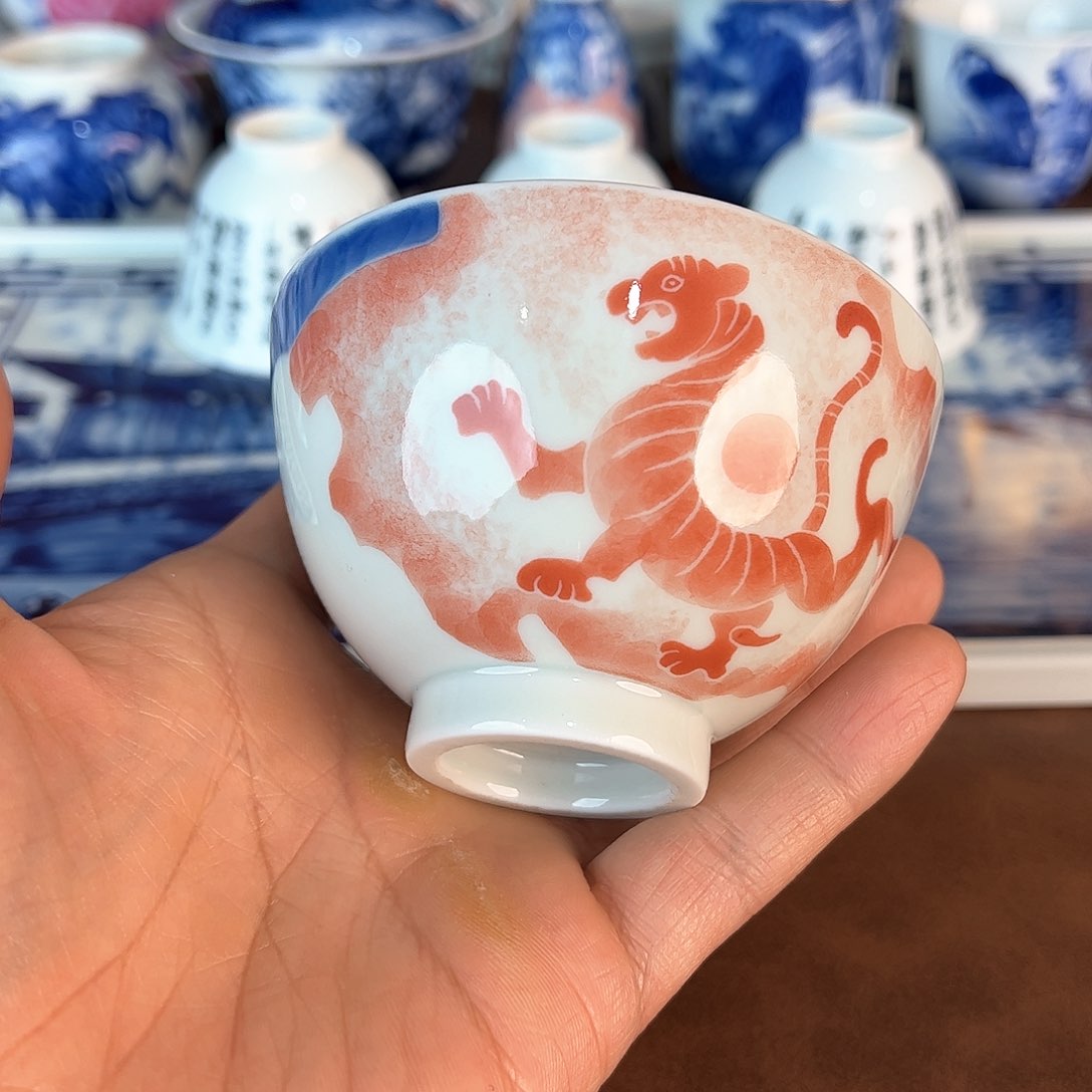 杯景德镇全手工手绘陶瓷