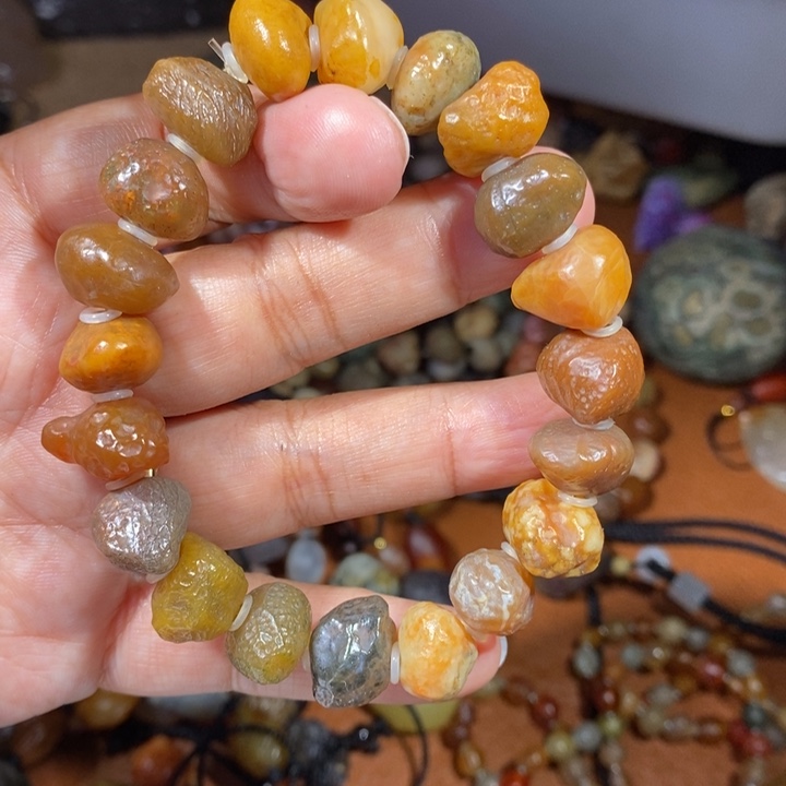 玛瑙/玉髓珠宝半成品未镶嵌