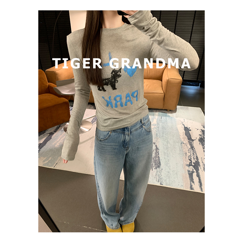 大奇TG 2504 奥地利兰精天丝羊毛—撞色猫咪薄防晒T恤