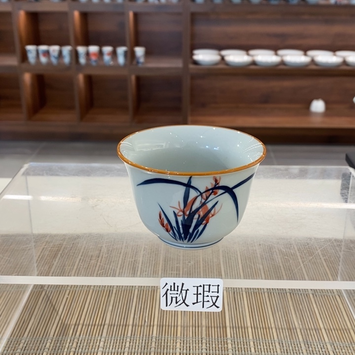 釉下老陶泥手工绘制