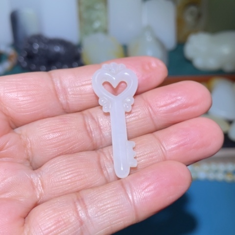 和田玉挂件未镶嵌江*