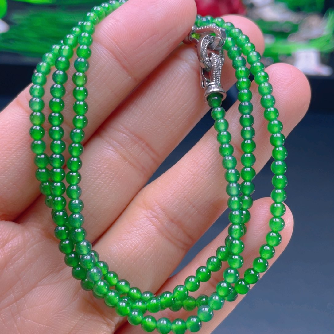 翡翠项链未镶嵌，1