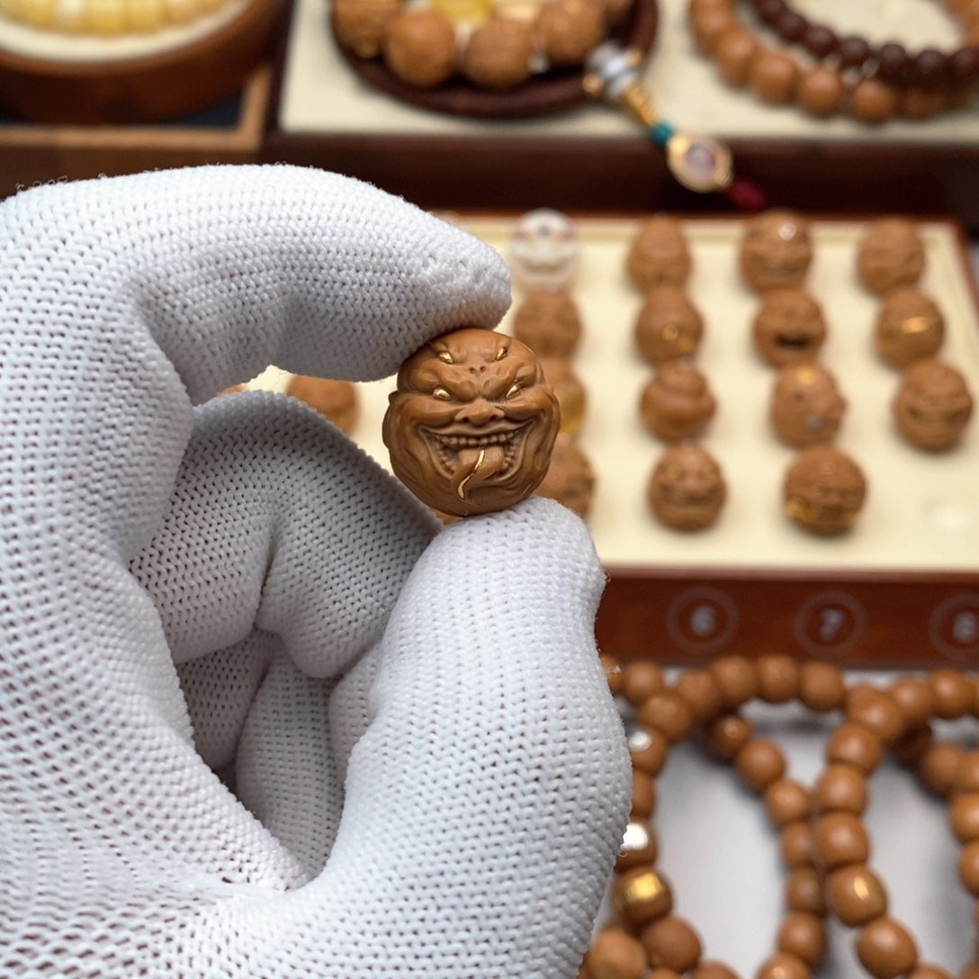 猴头核桃手串猴头