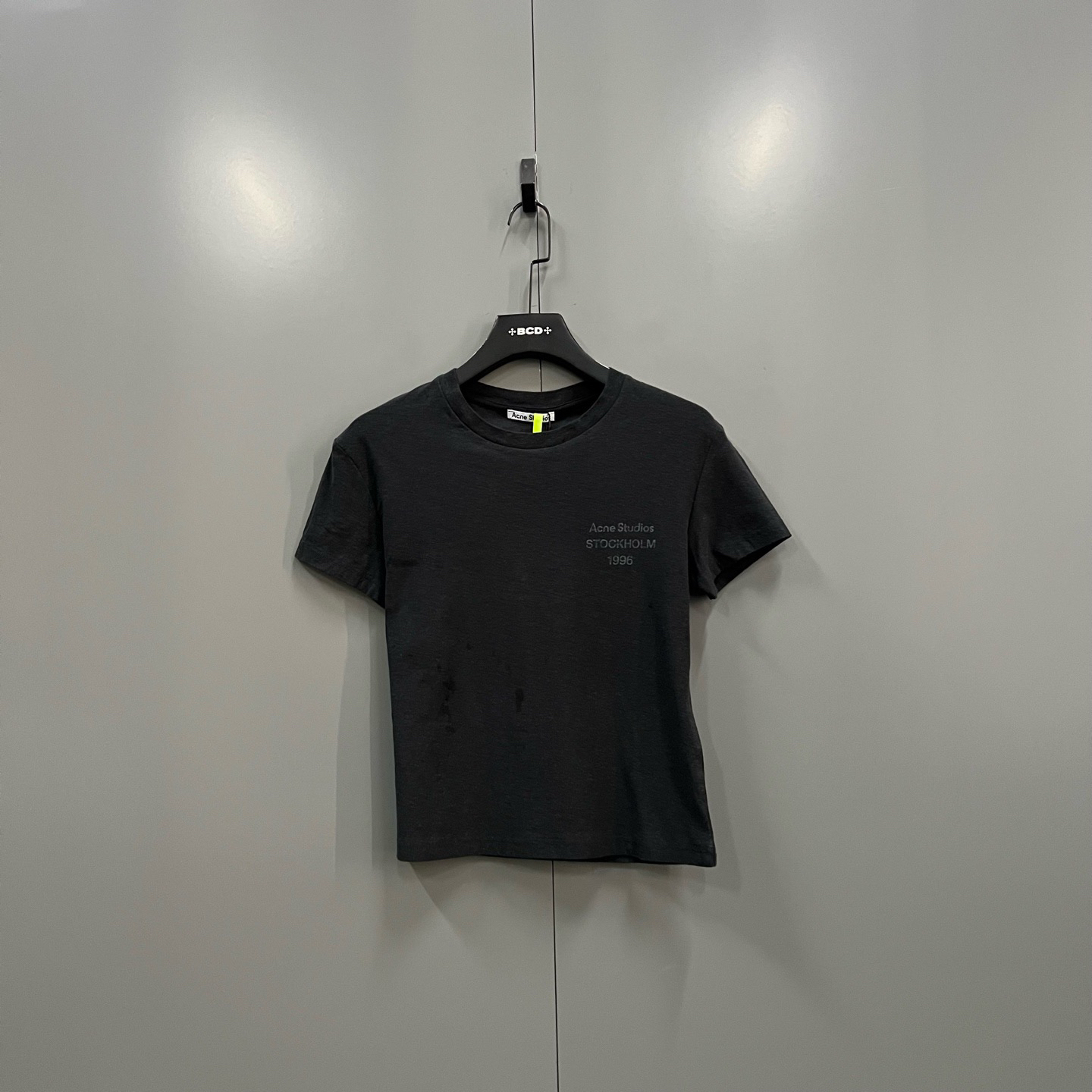 95新 Acne studio zz 25徽标logo印花短袖 S码/95新/610871