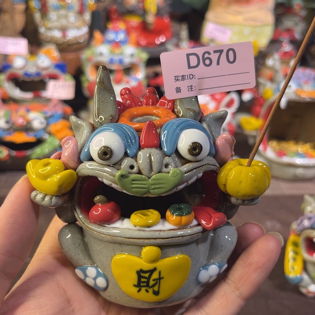 泥塑纯手工茶宠摆件