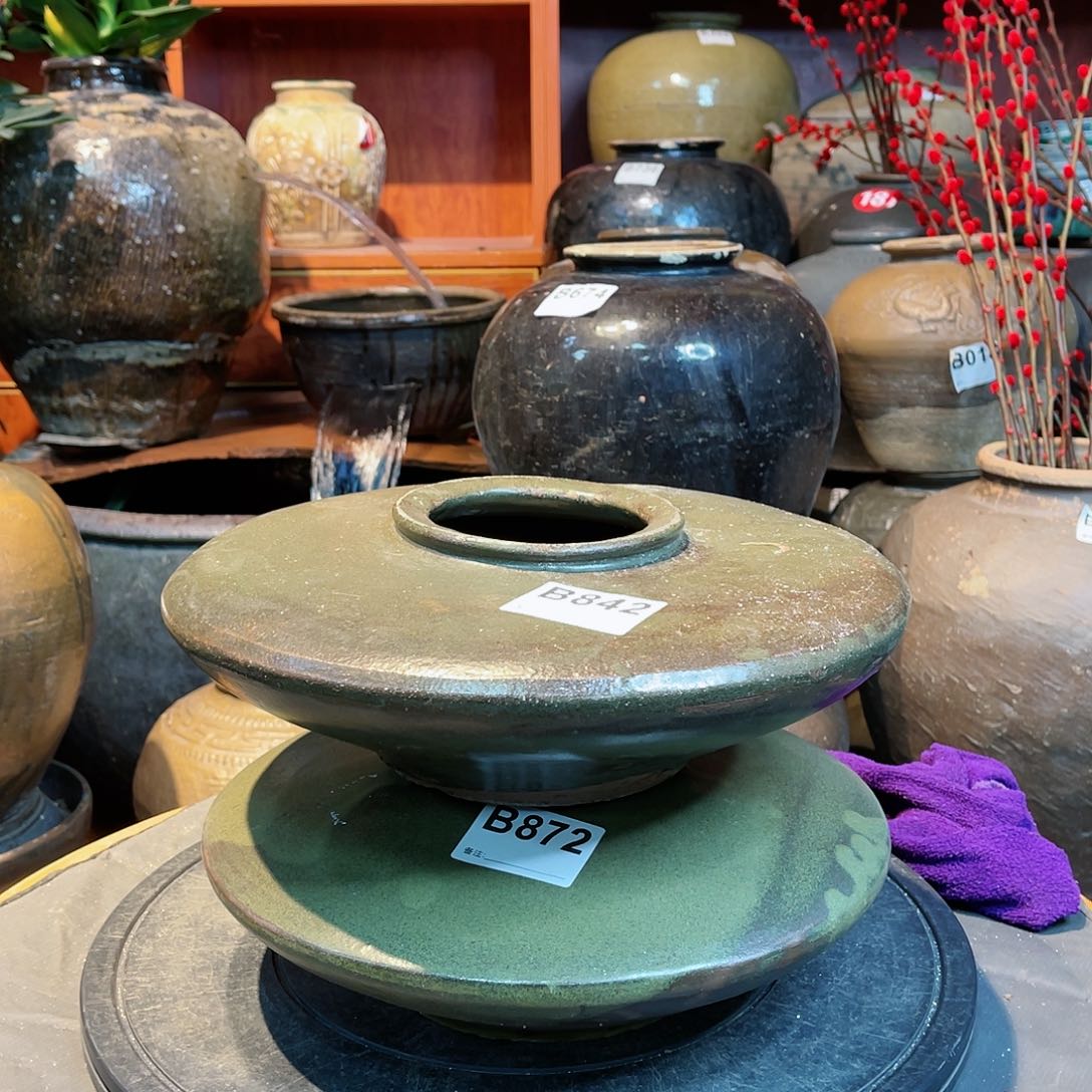 吾*翔宇老物件老陶罐b842.b872