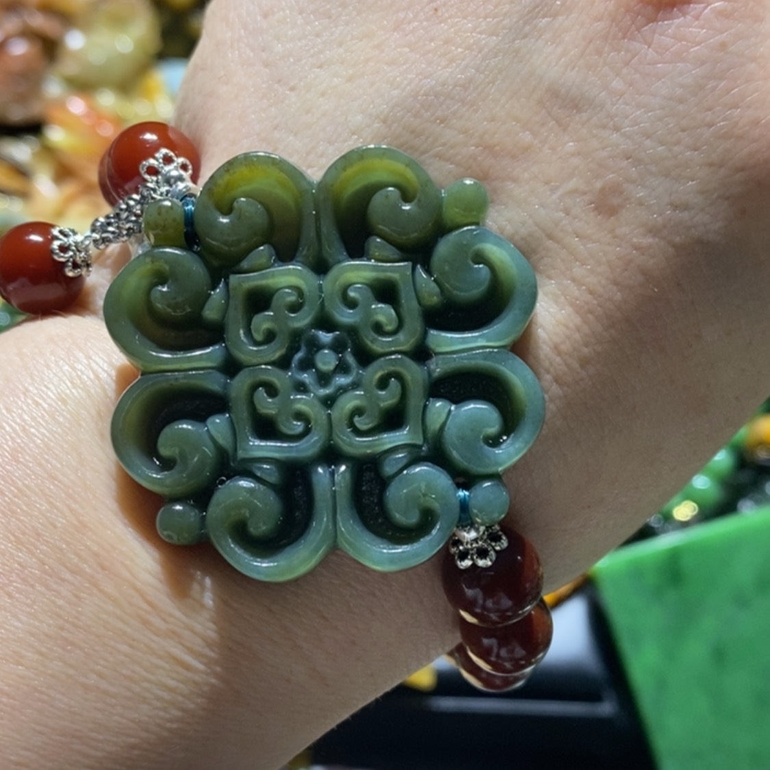 【闪购商品】和田玉毛衣链未镶嵌