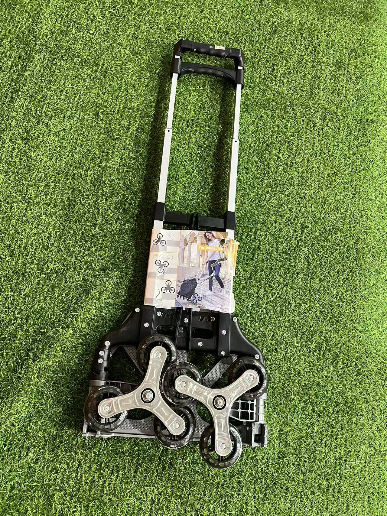 三个轮子买菜车爬楼梯日常便携式