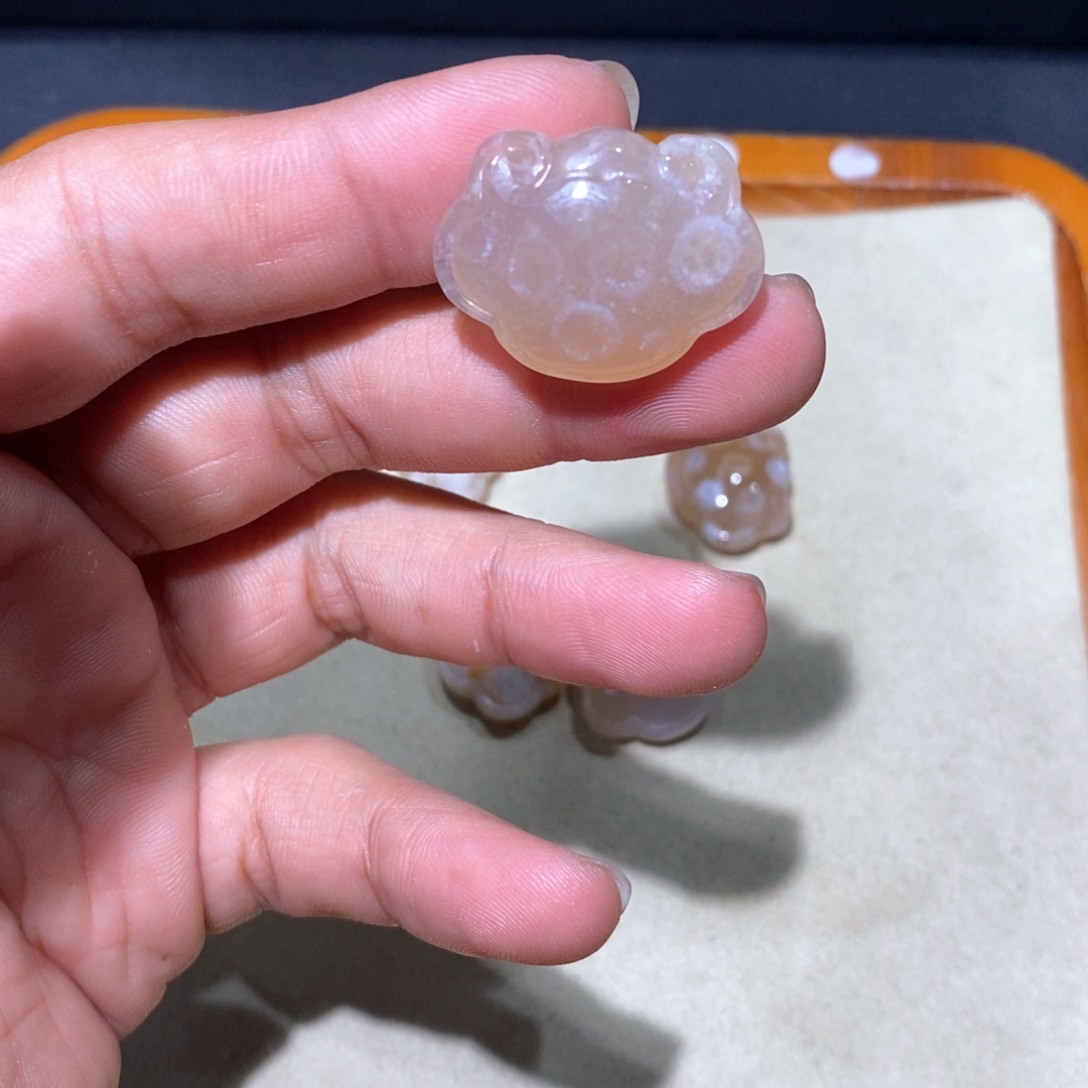 【闪购商品】硅化玉颈饰足银镶嵌