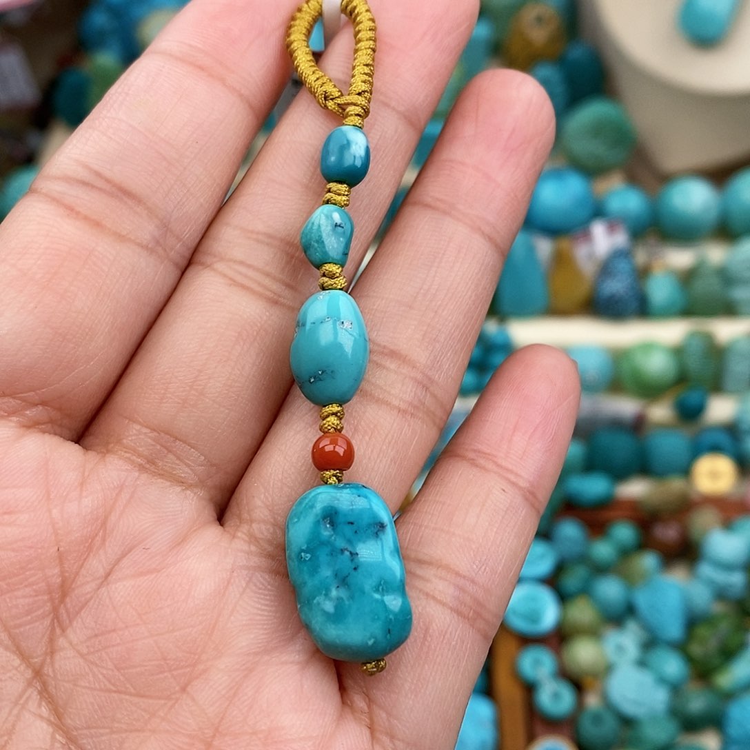 绿松石珠宝奇石未镶嵌