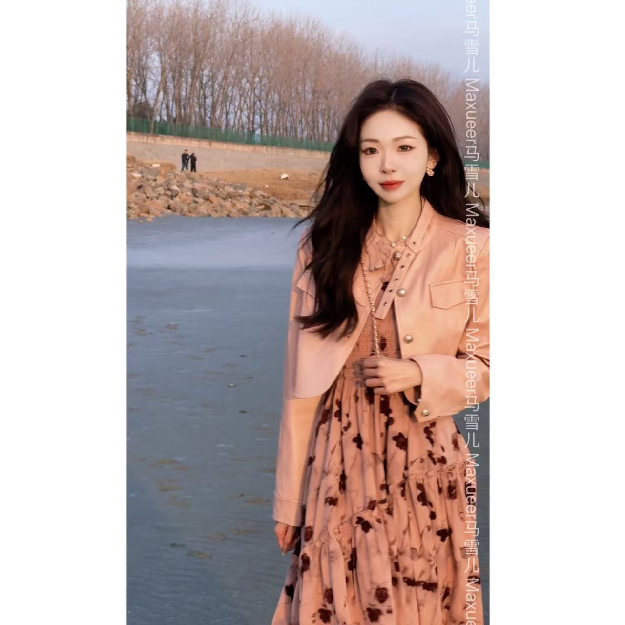 【马雪儿】2025春季新款高定设计师款套装GML6TZ8162