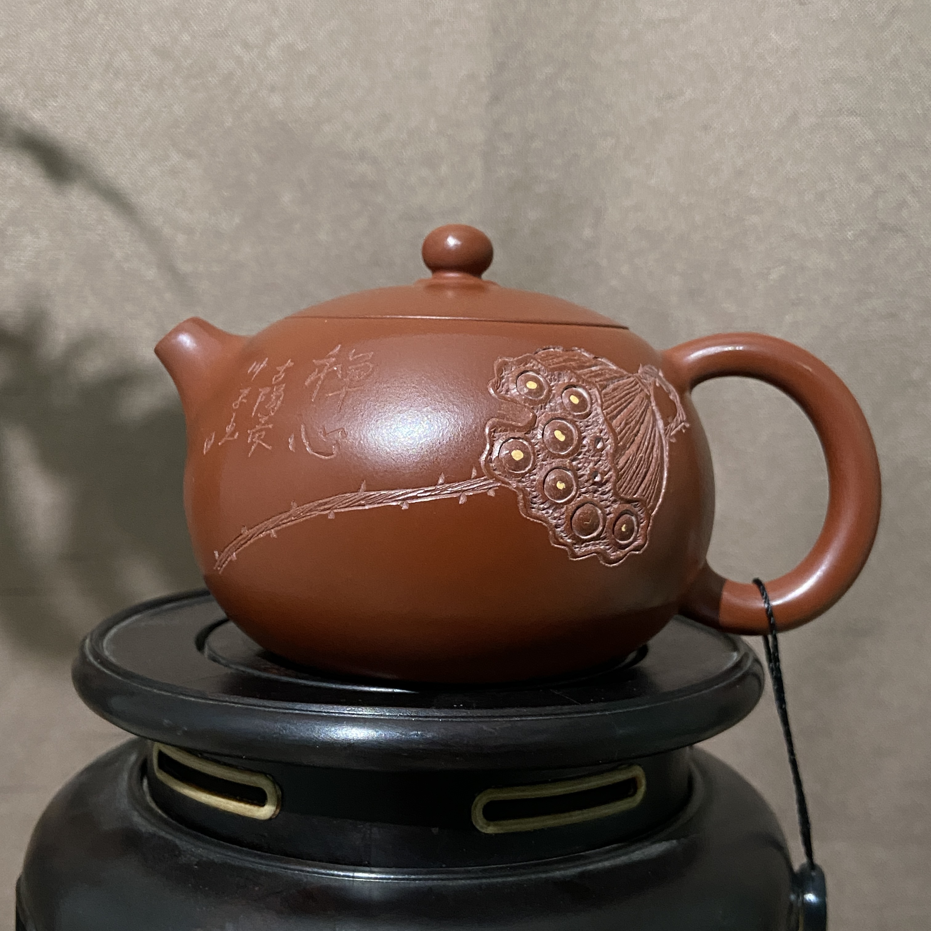 宜兴手工紫砂陶 茶壶GS3364-10