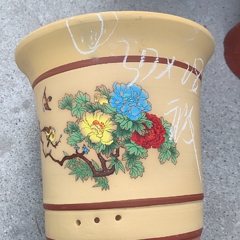 紫砂花盆紫砂等珍贵文物