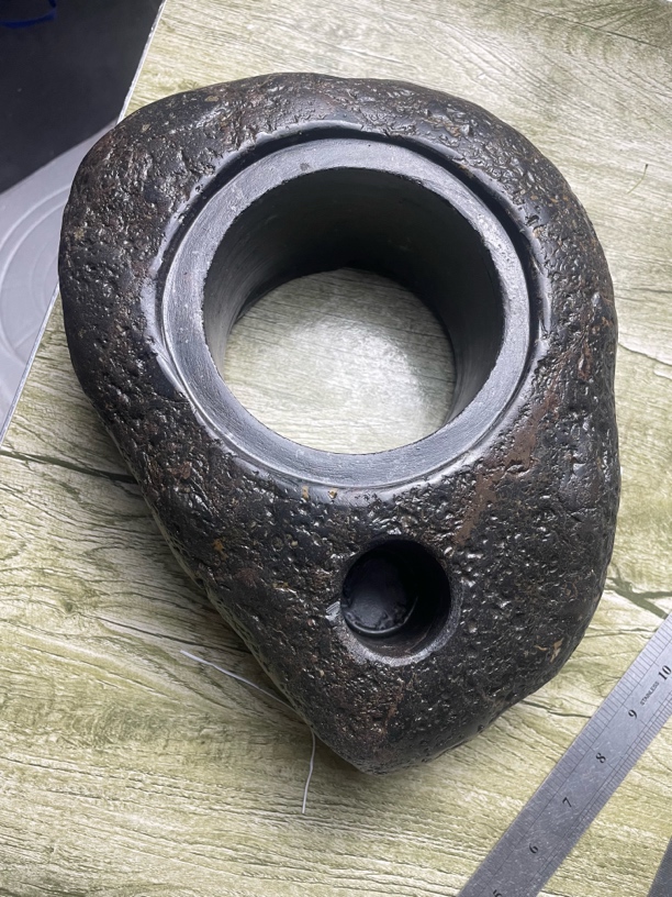 长江石制作的茶炉，900瓦14公分面板，11公分内胆，不带炉芯