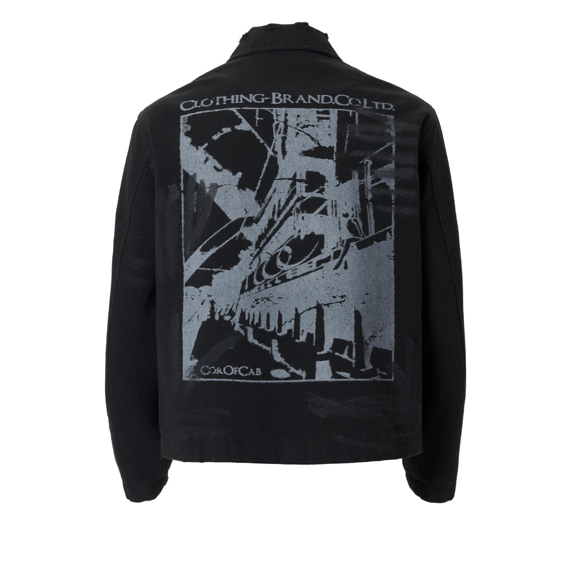 T02-80203-COC春秋季后背潮流印花底特律夹克外套