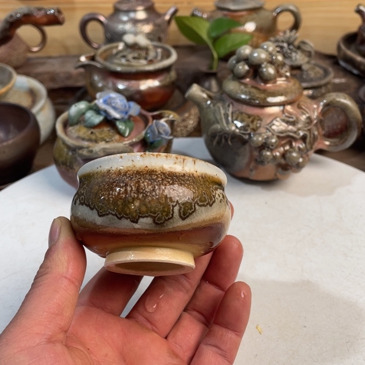 杯柴烧手工制作工艺