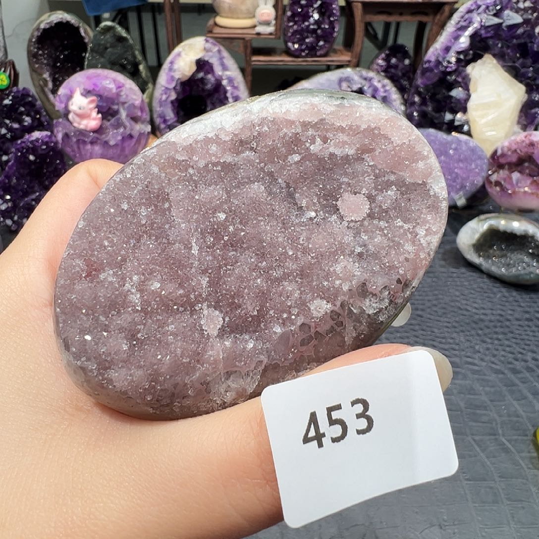 紫晶未镶嵌珠宝半成品