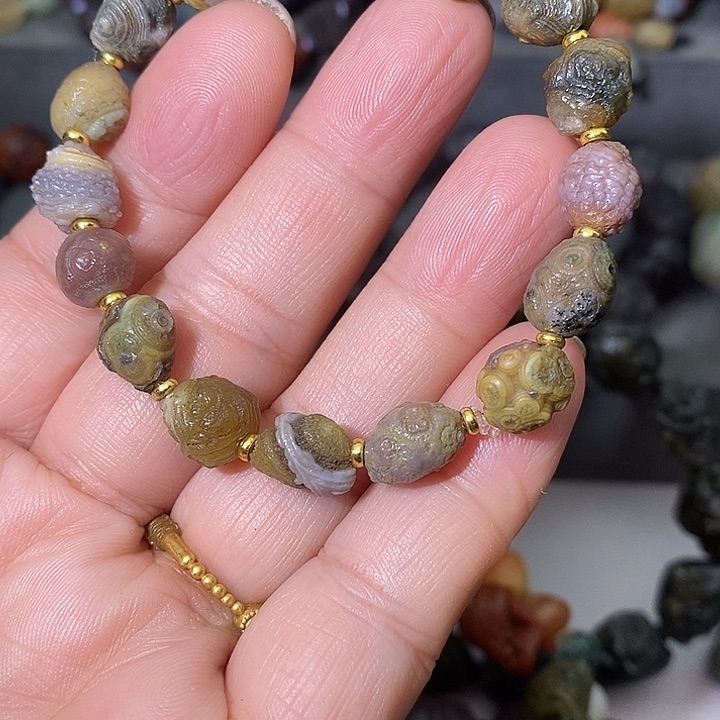 未镶嵌玛瑙/玉髓珠宝奇石