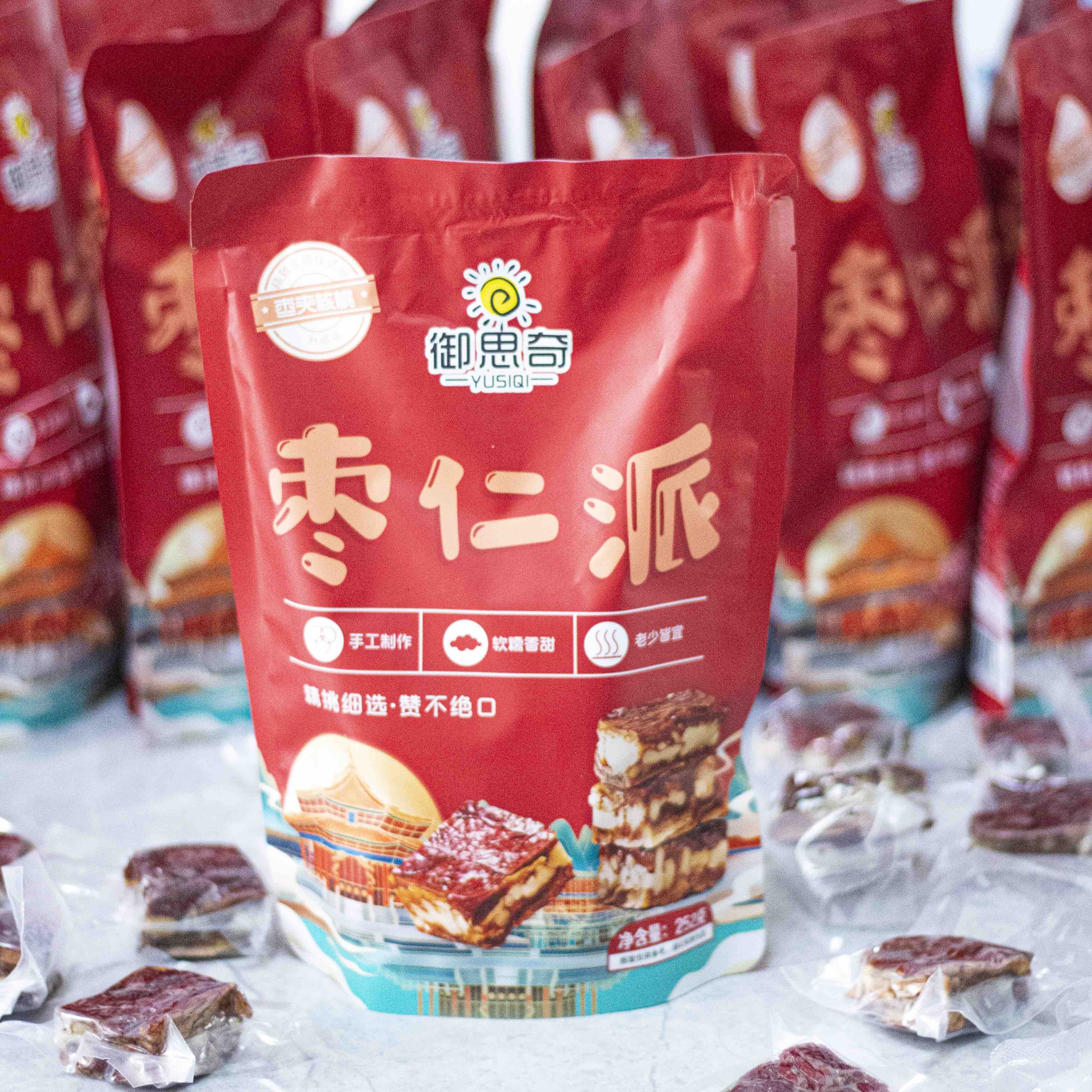 御思奇枣仁派252克解馋零食