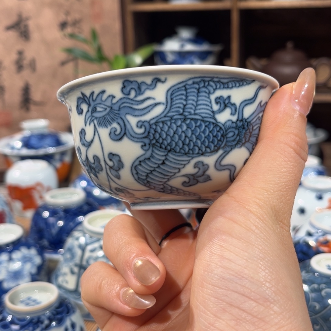 景德镇陶瓷主人杯