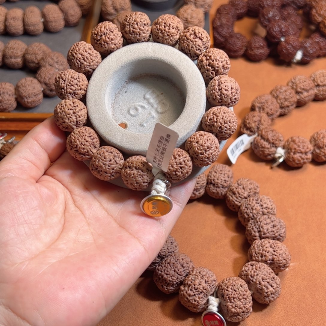 鹏***辉金刚菩提手串17金标级菠萝蜜大金刚菩提手串