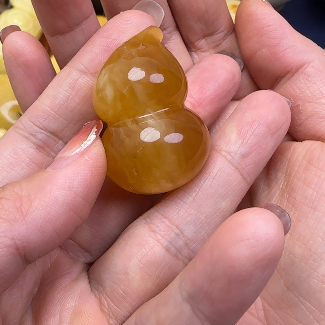 蜜蜡颈饰未镶嵌天然蜜蜡