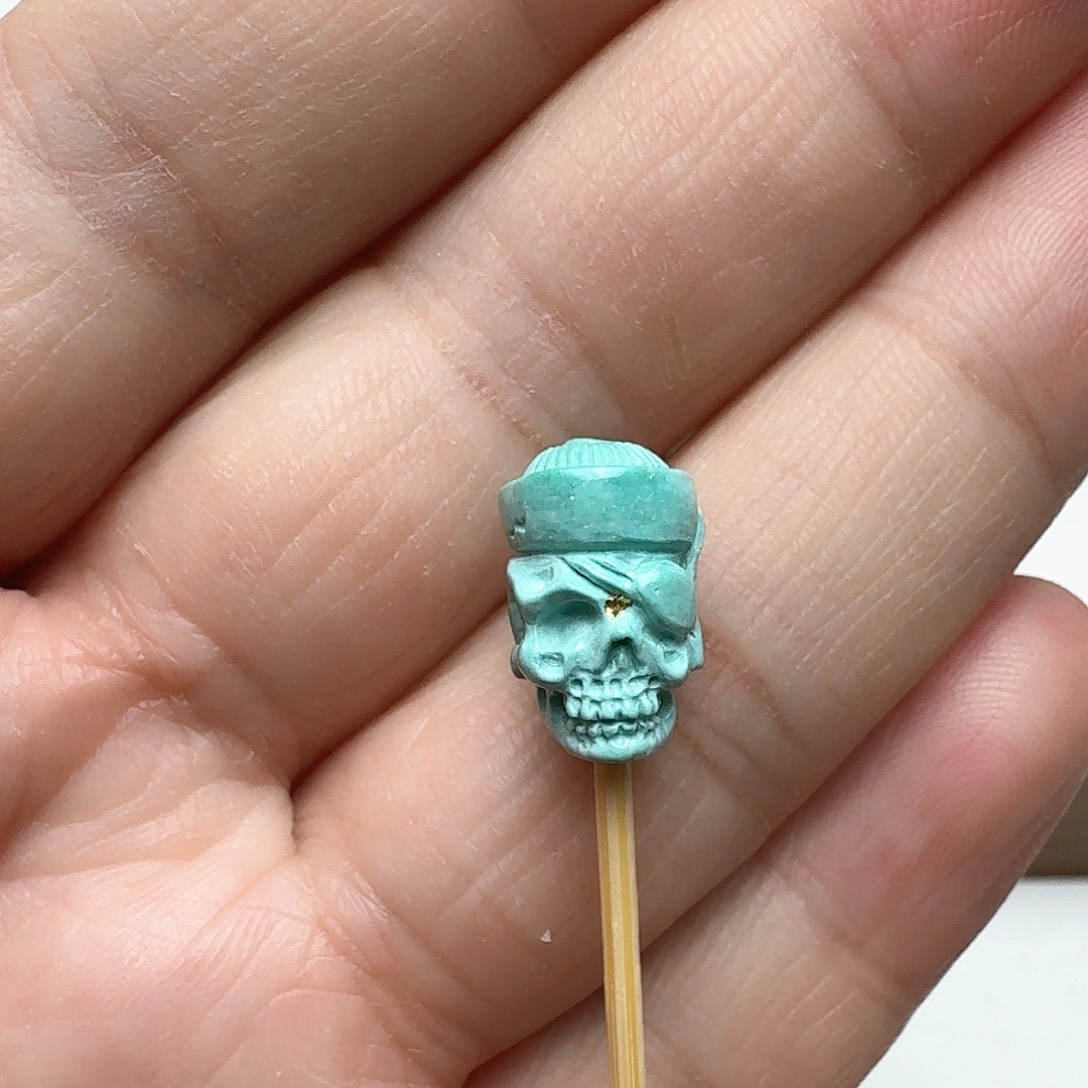 绿松石僵尸骷髅未镶嵌