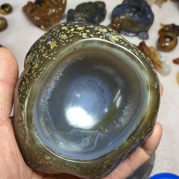 未镶嵌玛瑙/玉髓珠宝奇石