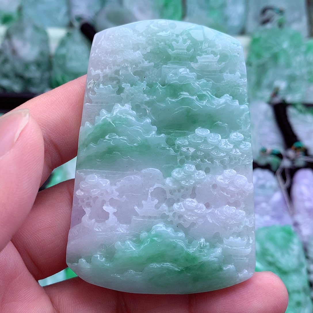 翡翠吊坠(不含链)未镶嵌