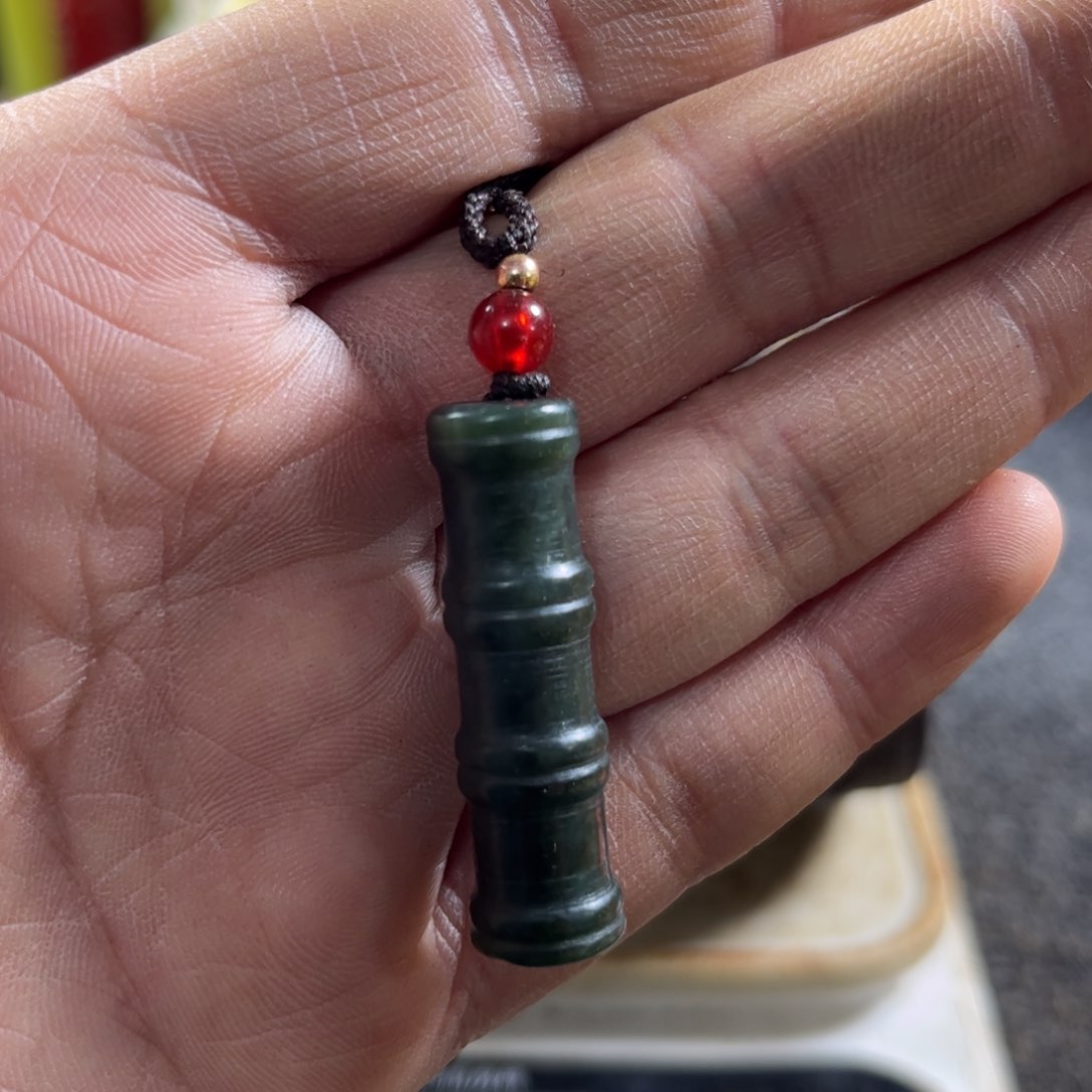 和田玉挂件未镶嵌润****）