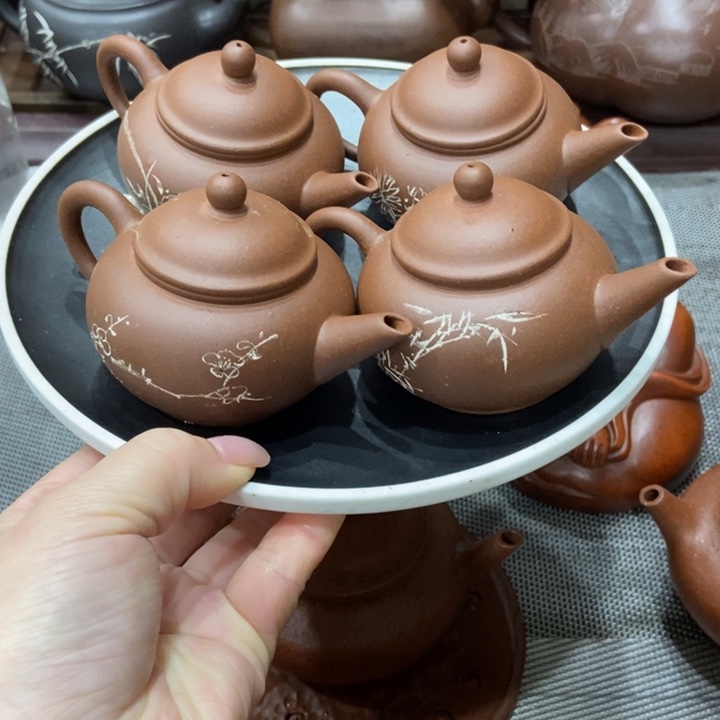 南***农紫砂茶壶宜兴紫砂