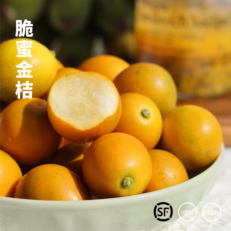 森即脆蜜金柑第三代纯甜无酸可带皮吃新鲜现摘水果
