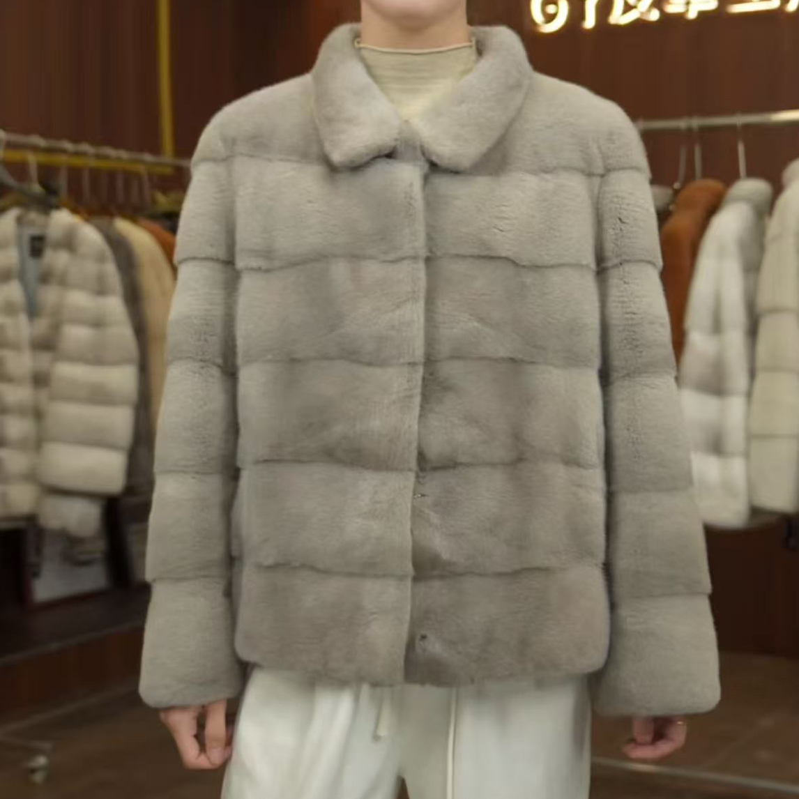 GY小母貂女士貂皮外套