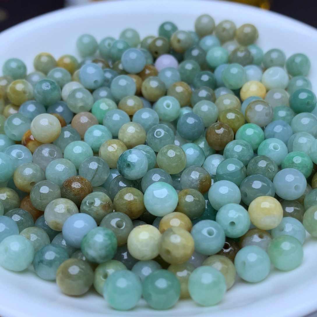 【闪购商品】翡翠手链未镶嵌卡5.7冰多宝50个