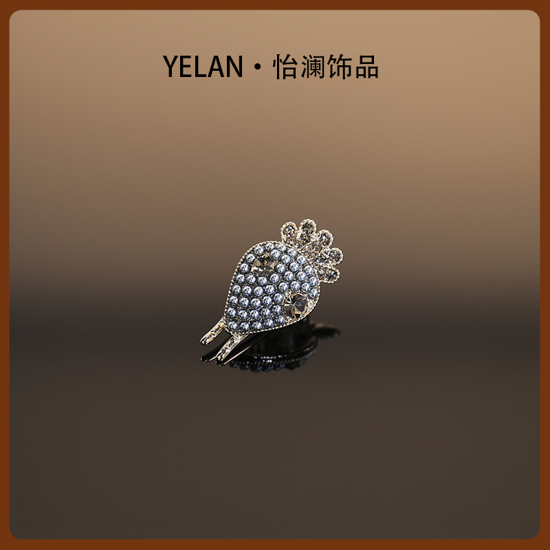 【YILEN 怡澜】原创设计师款鸭嘴夹~7542