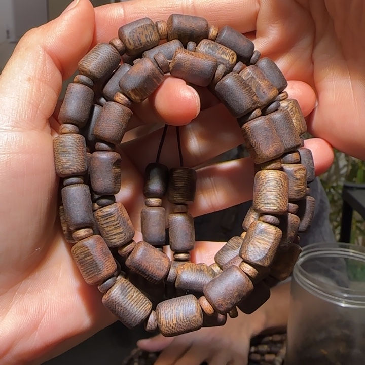 沉香手串蓝香链子41克+多样性发其一