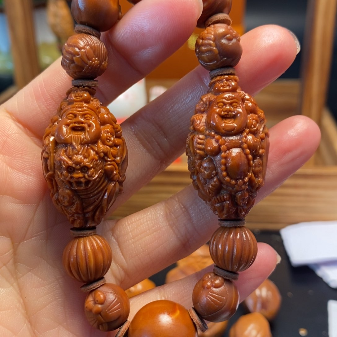 橄榄核手串/手链财迷，