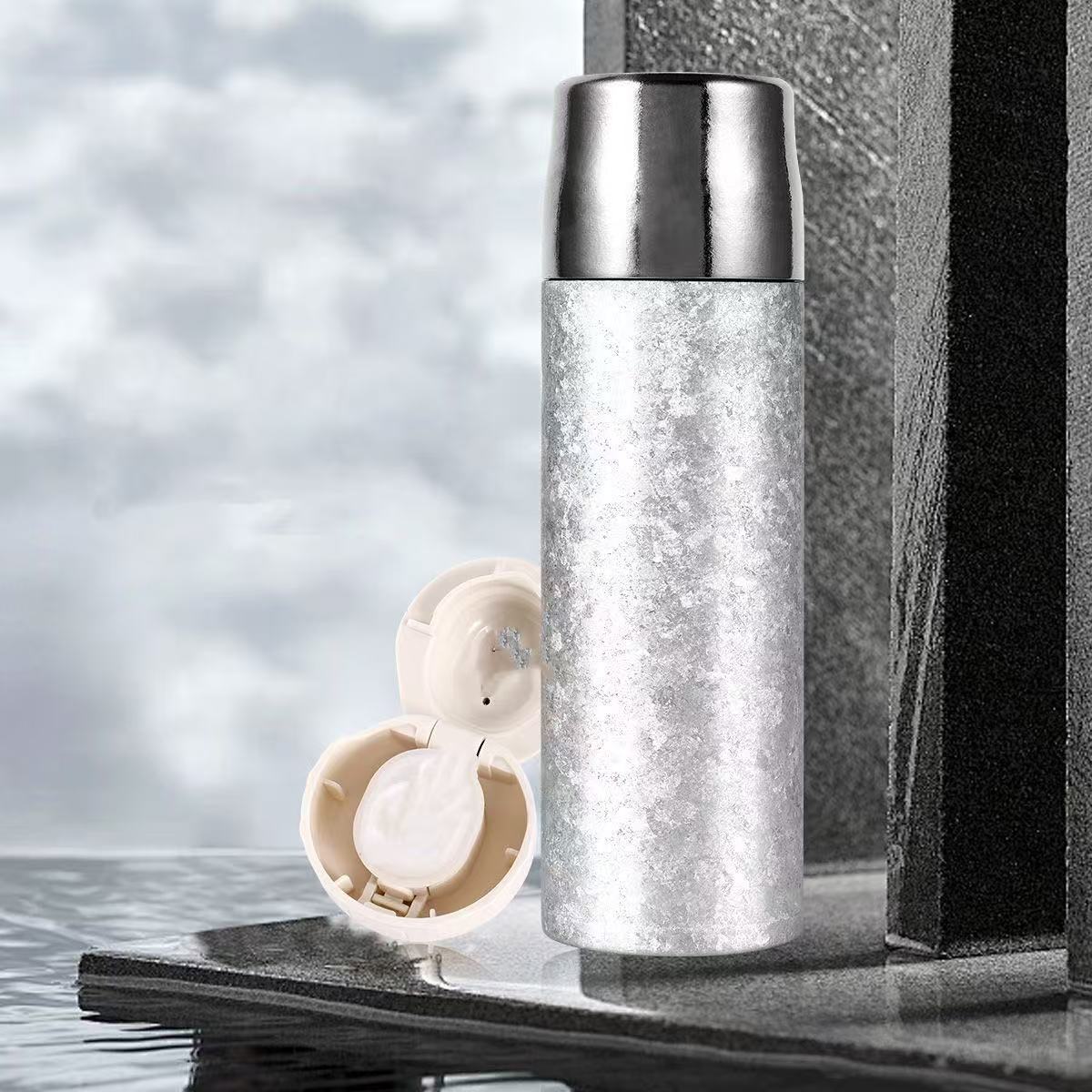 钛杯便携泡茶杯轻奢水杯450ml