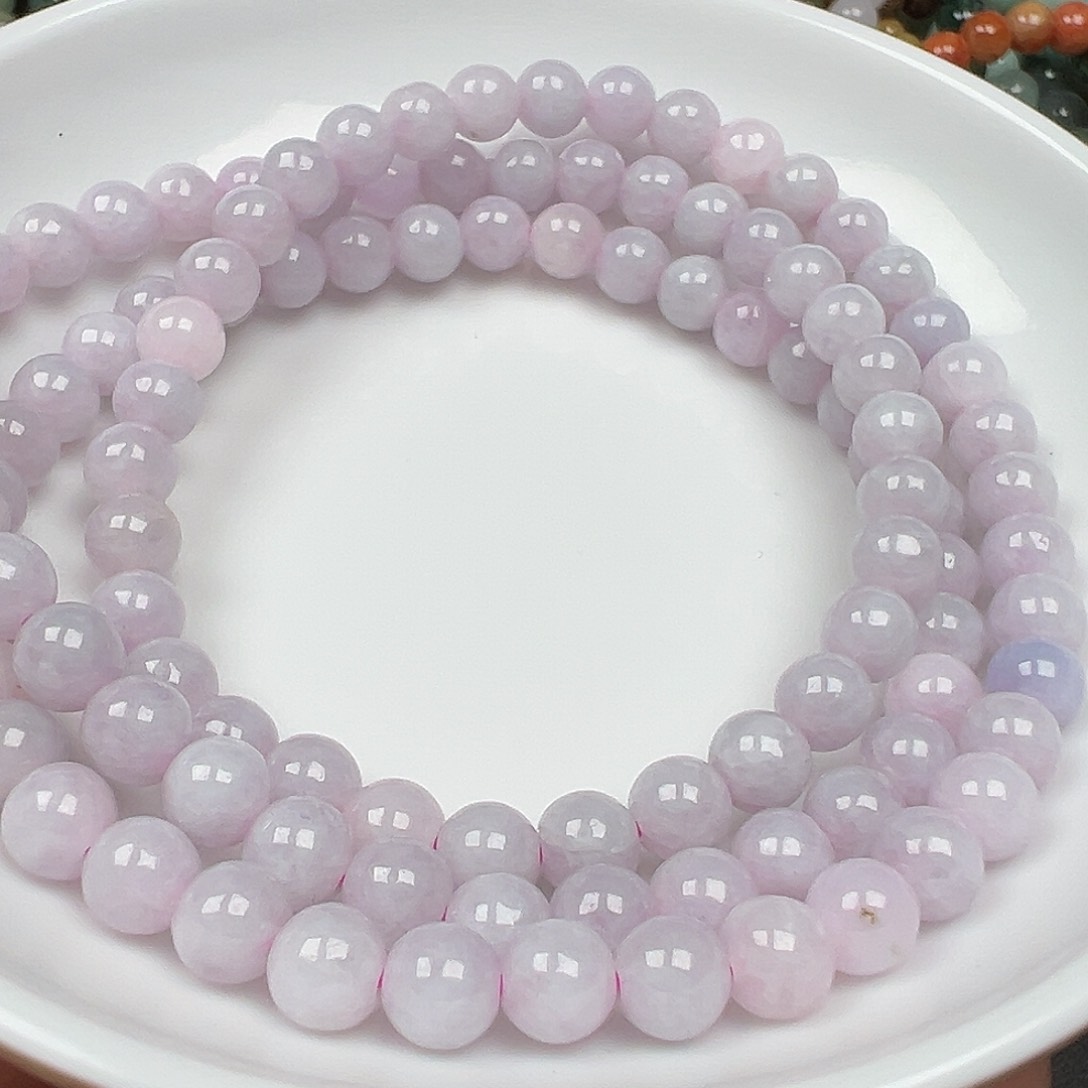 翡翠手链未镶嵌谢*羯货主老华