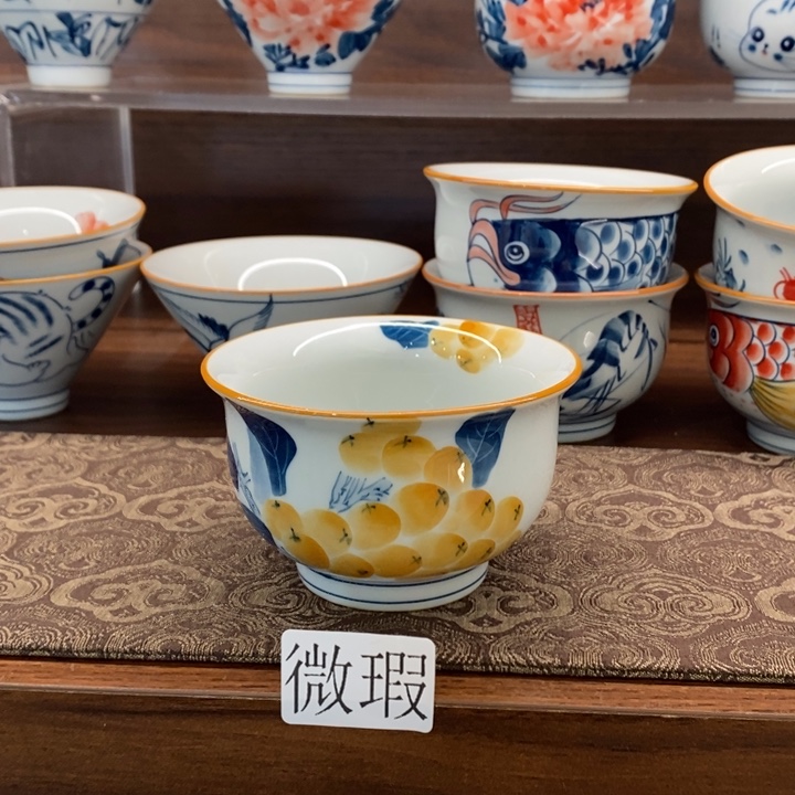 釉下老陶泥手工绘制